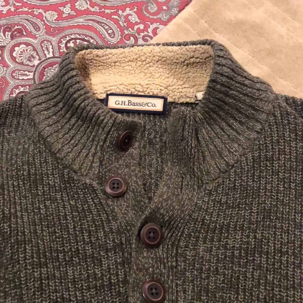 Green sweater